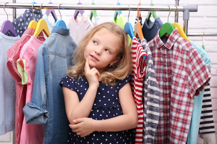 Come organizzare l'armadio dei tuoi bambini