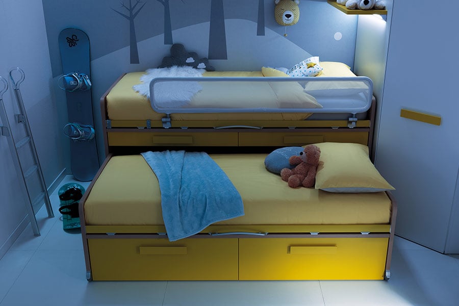 Abituare il bambino a dormire nella sua cameretta Moretti Compact