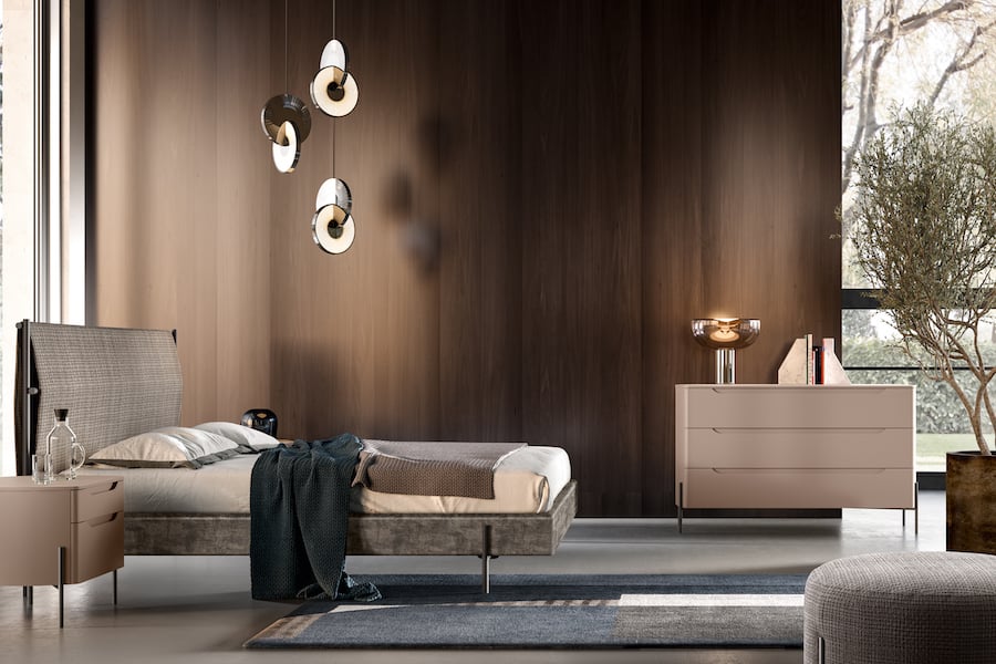 3 soluzioni per camere matrimoniali complete di design