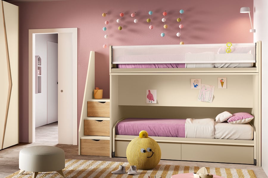 K125, cameretta con pianale scorrevole