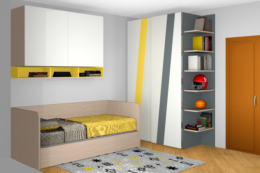 Divano Letto Estraibile 90/180x200 Cm In Velluto Grigio | Letto Matrimoniale 2 In 1 Con Doghe, Salva Spazio Per Ospiti - 4