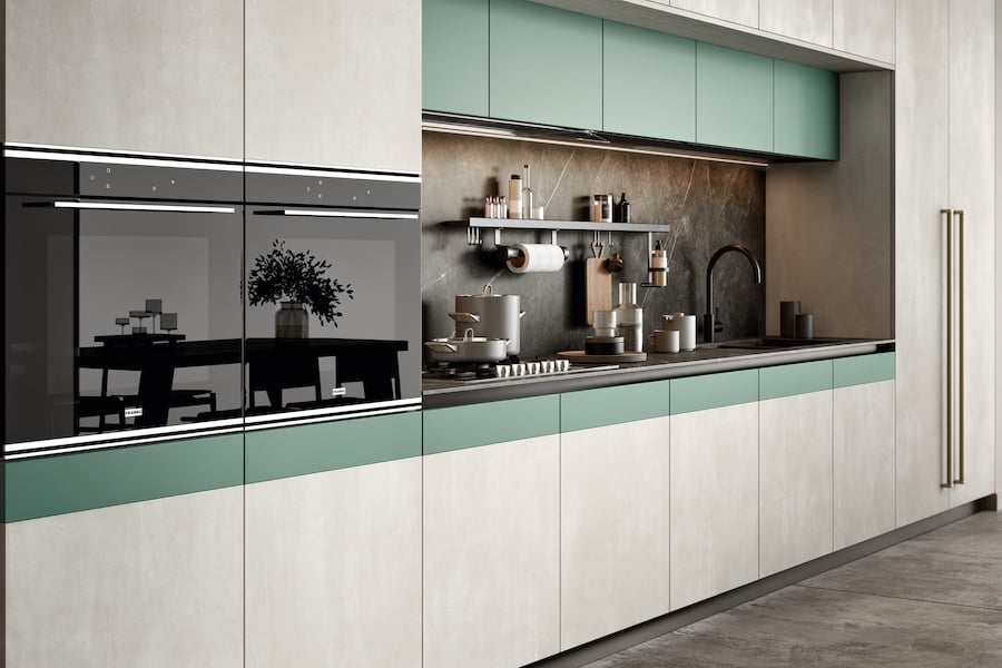 Come arredare cucina 10 mq Natural 3