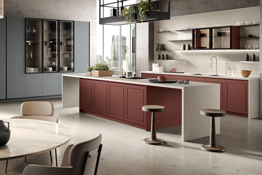 Come creare cucina open space Myriad