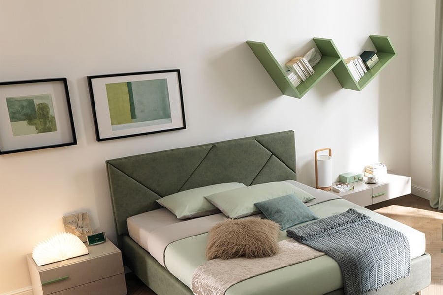 7 idee per arredare la parete dietro il letto matrimoniale