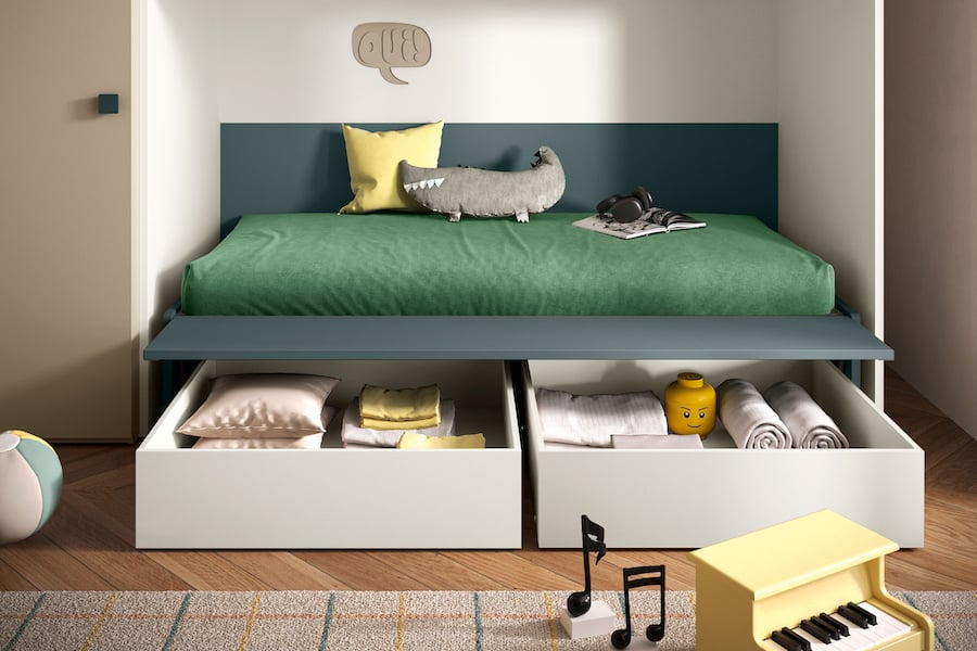 Come fare felice figlio con arredamento cameretta K114 Moretti Compact