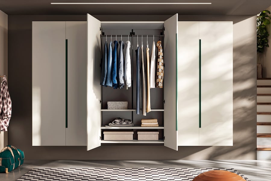 Come organizzare armadio con giusti accessori Y115