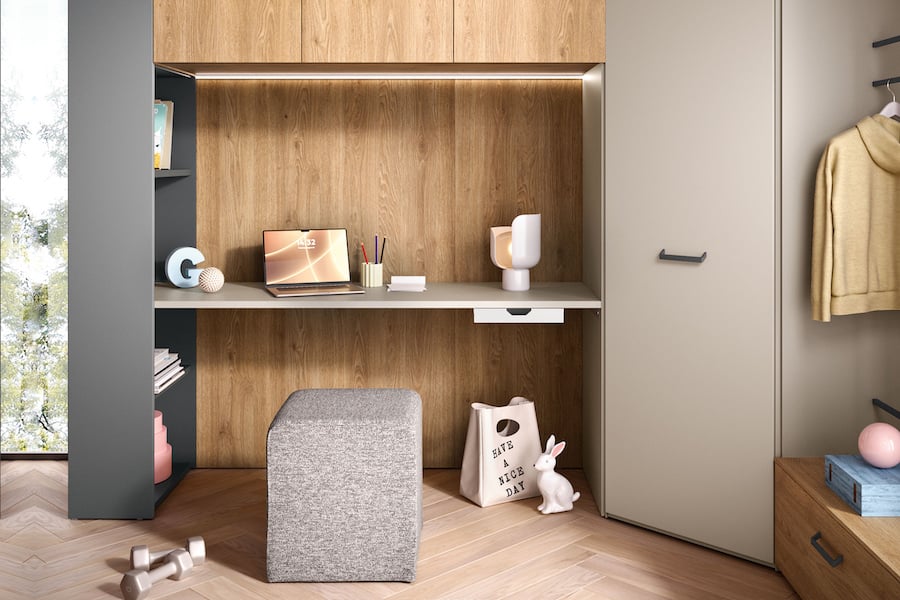 Come progettare cameretta bimba completa K122
