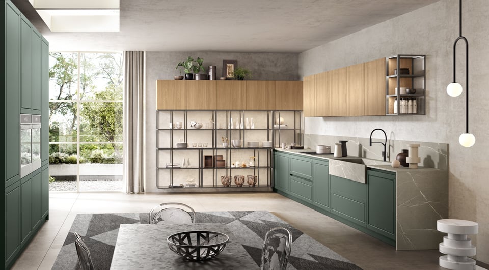 Cucina angolare per spazi versatili e soluzioni su misura 4