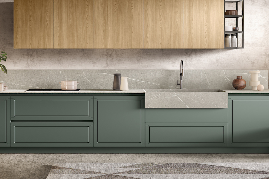 Myriad: la cucina classica moderna Moretti Compact