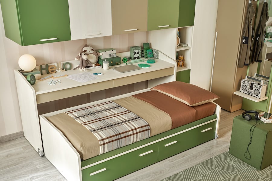 Camerette a ponte di design Moretti Compact Camerette