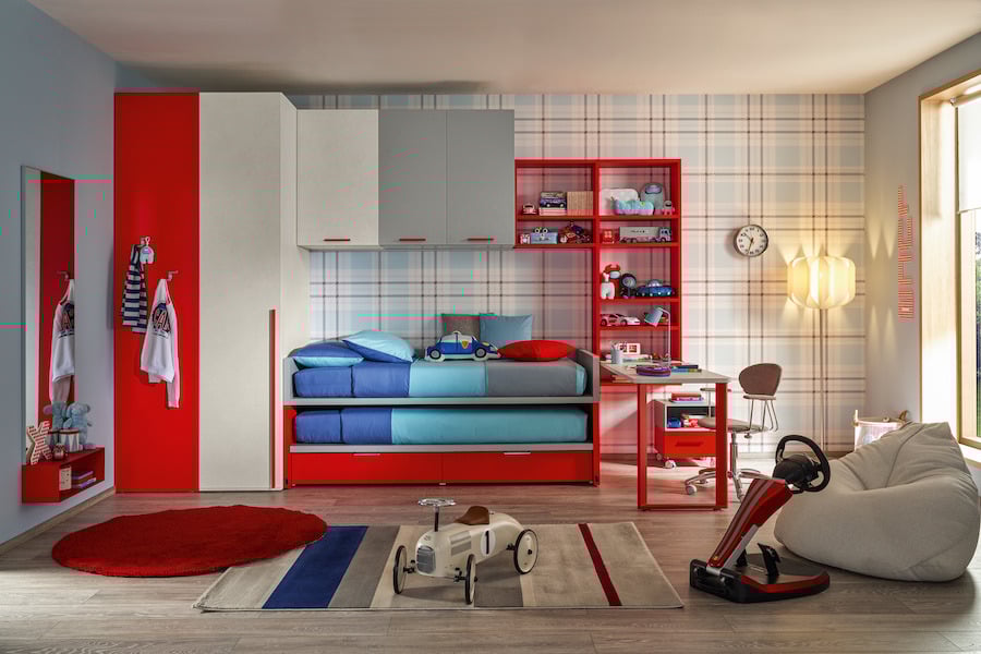 Gandezza cabina armadio grande angolare Moretti Compact