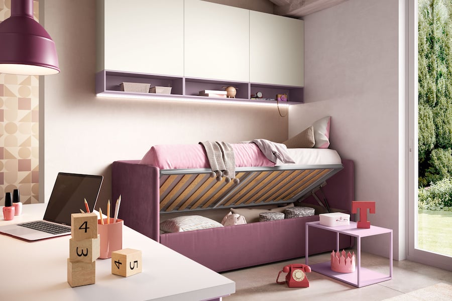 Divano Rubino Soft con box side