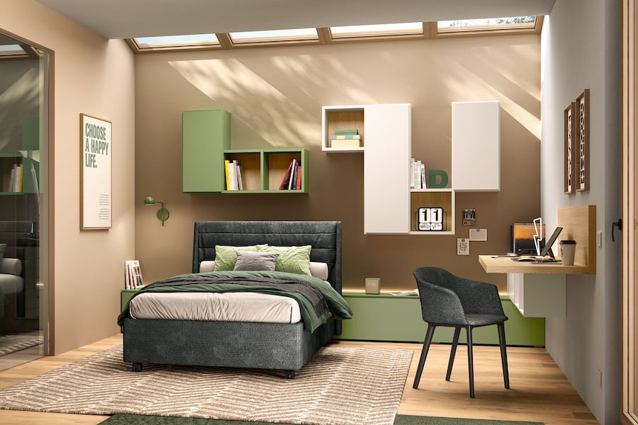 Cubi libreria per cameretta Y114