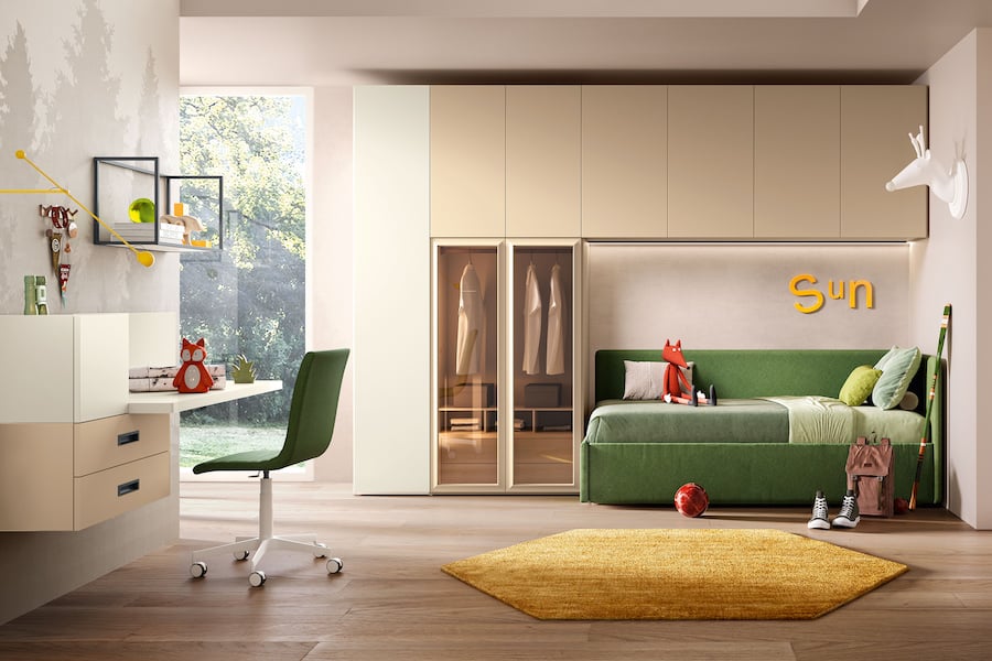 Quali finiture scegliere cameretta bambini K111