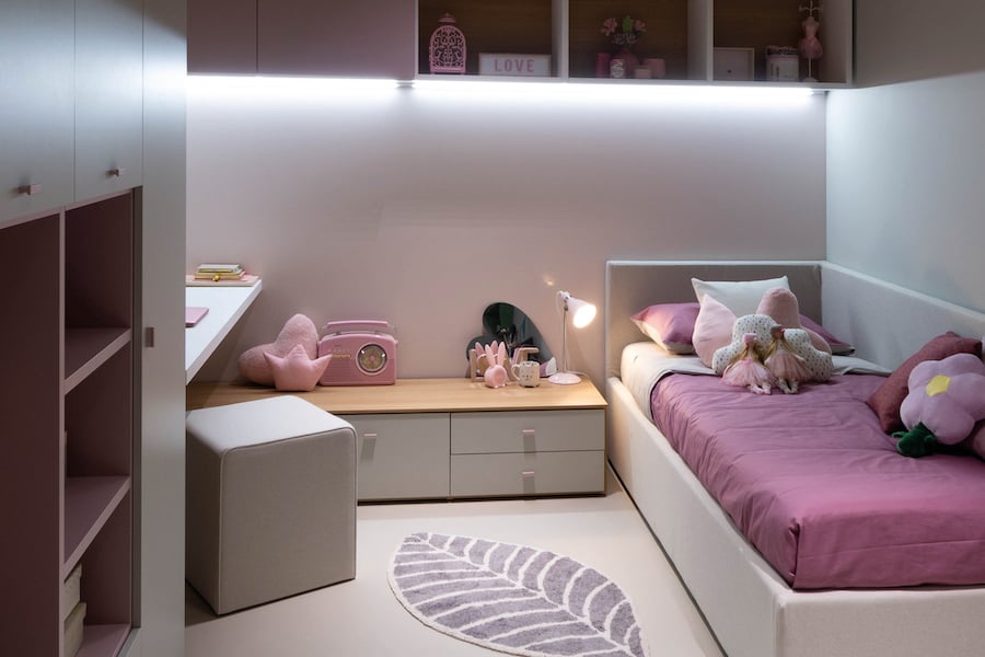 Cameretta per bambina Moretti Compact