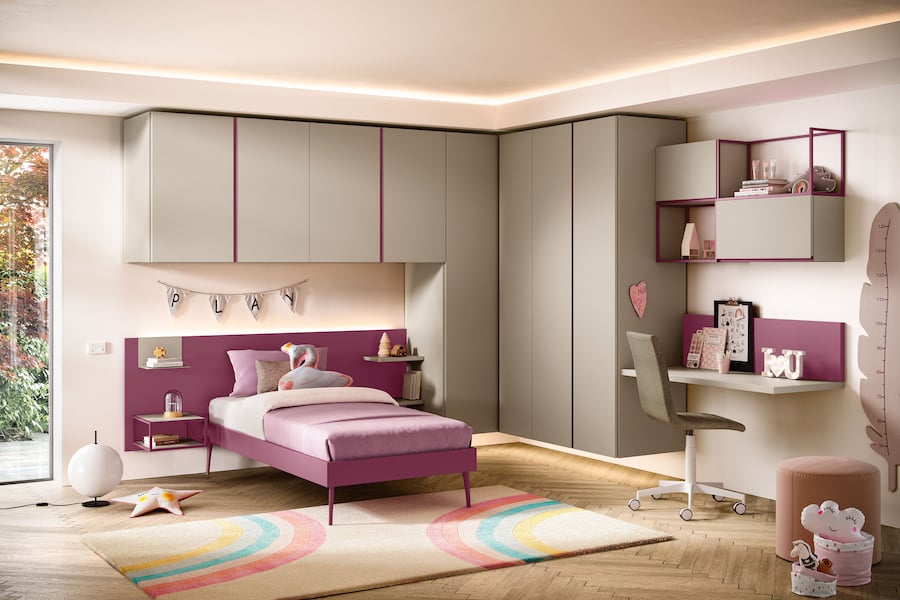 Quando scegliere cameretta ad angolo