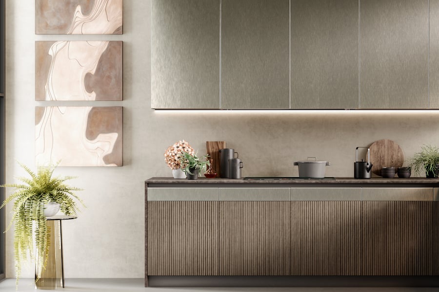 Quando scegliere cucina lineare doppia natural 2