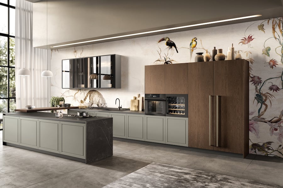 Stile cucina Moretti Compact Myriad isola