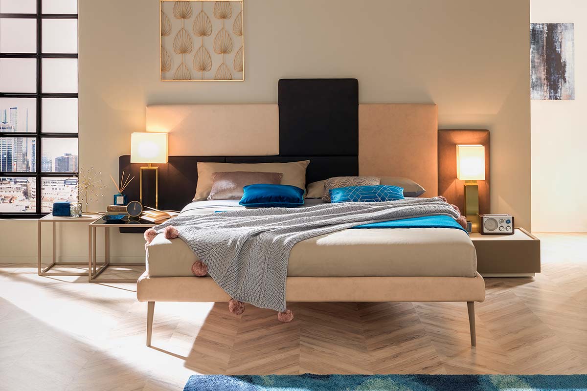 Lo stile moderno di una camera da letto